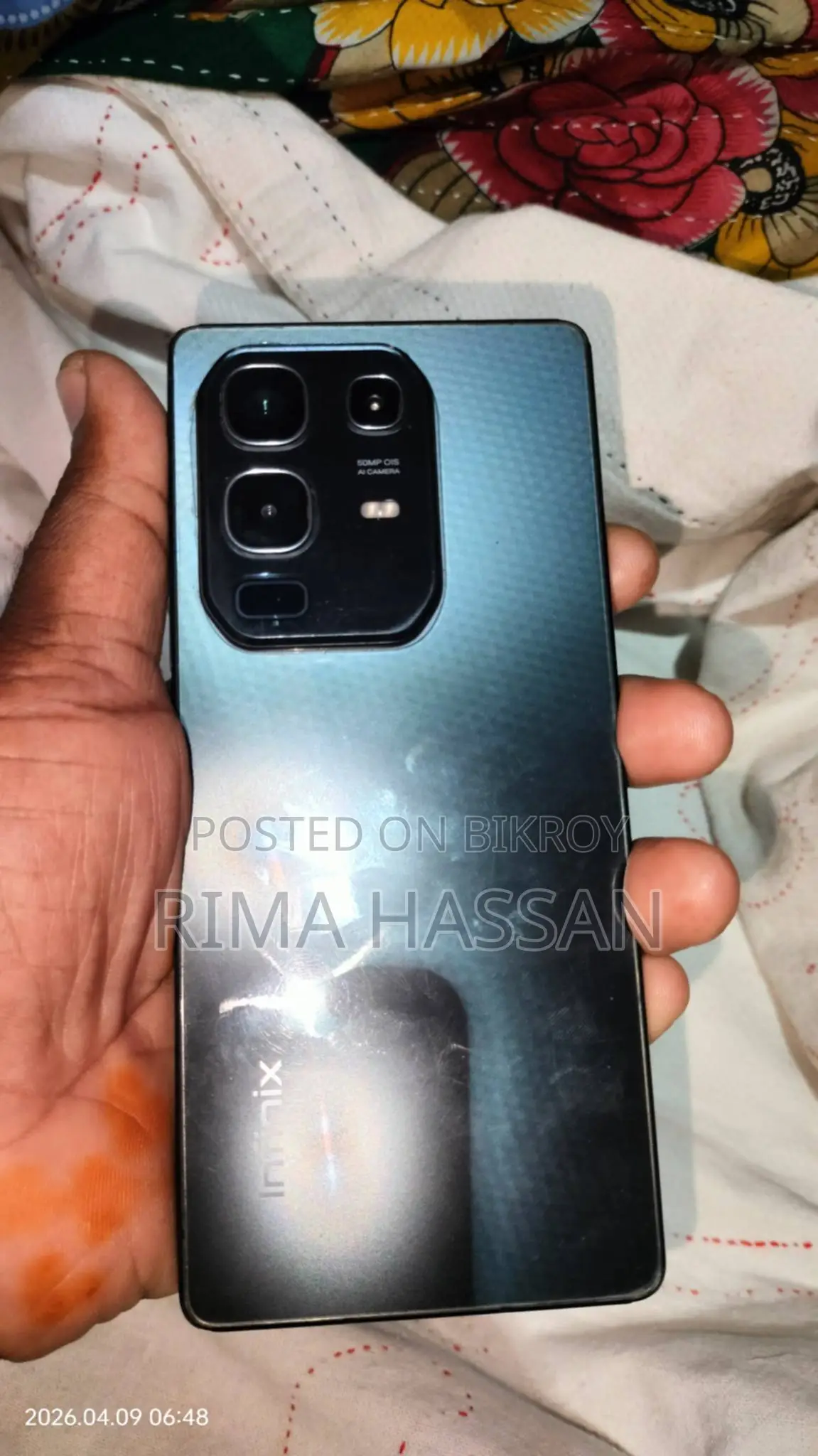 Infinix Note 50 Pro 256 GB Black