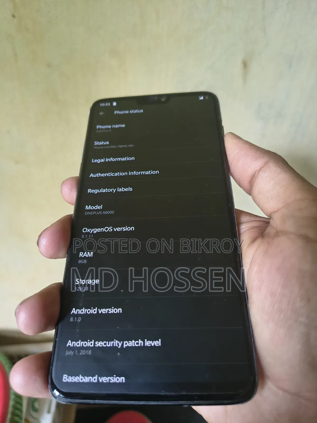 OnePlus 6 128 GB Black