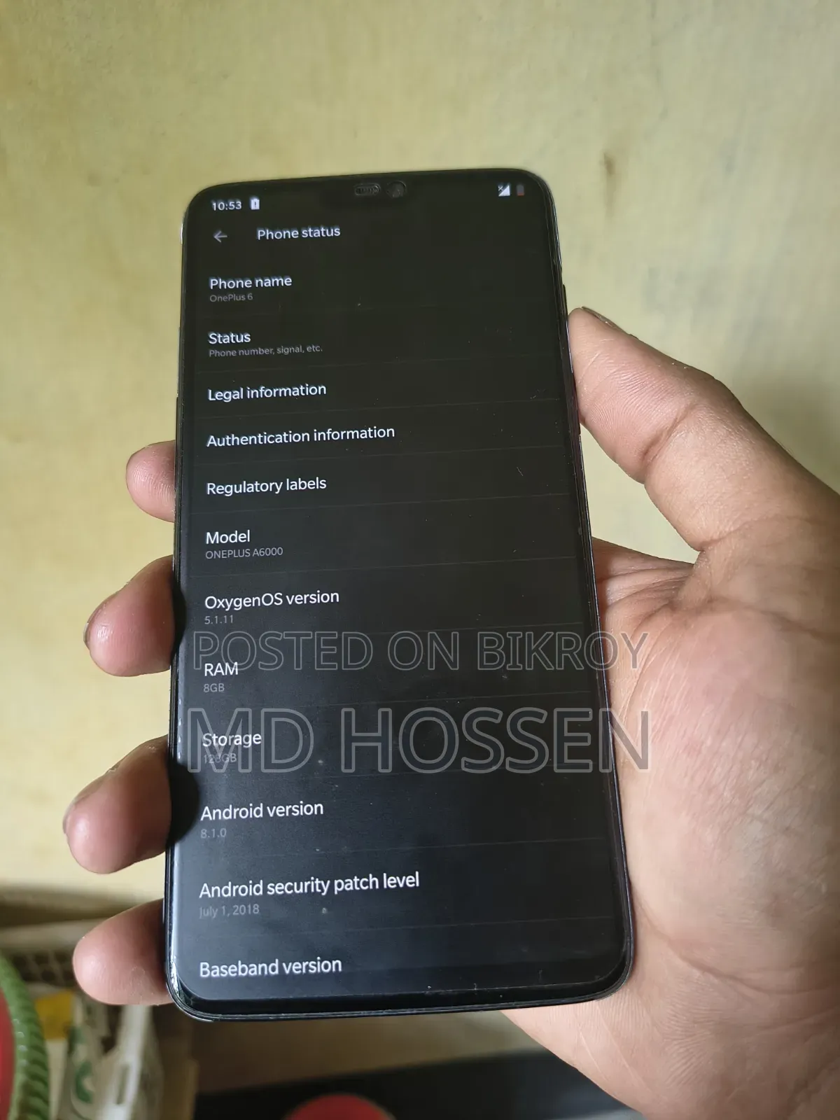 OnePlus 6 128 GB Black