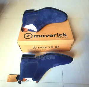 Apex Maverick Expensive Boot. Chelsea Blue Boot