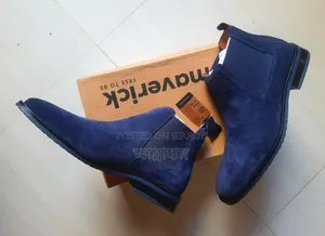Apex Maverick Expensive Boot. Chelsea Blue Boot