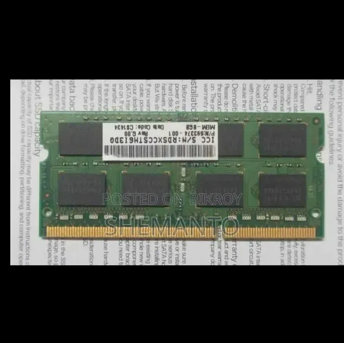 Samsung 8GB 2Rx8 Laptop RAM (DDR3L)