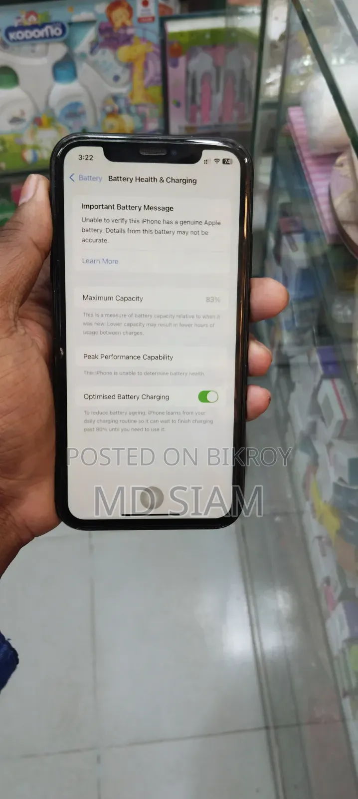 Apple iPhone XR 64 GB Black
