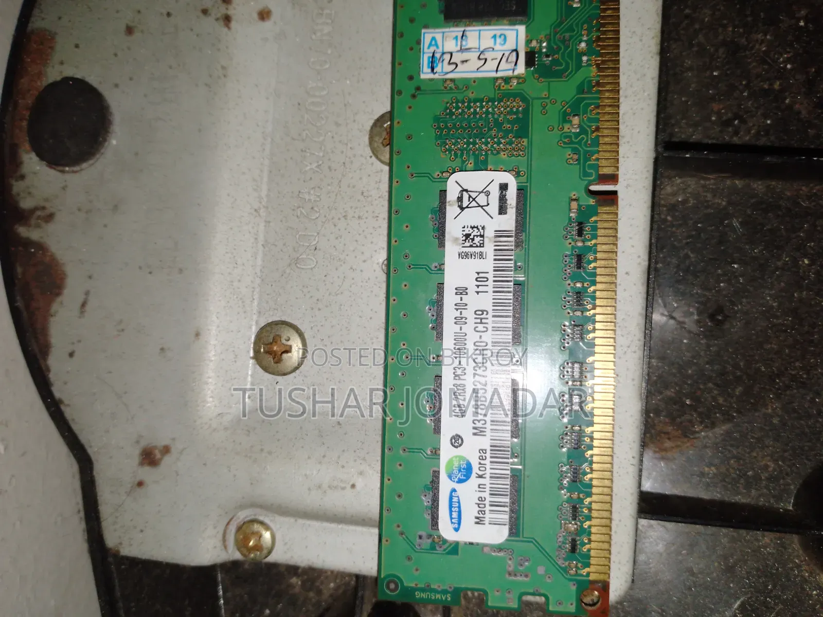 Desktop Ram 4gb Ddr3 Samsung 1333mhz (Used but Good)