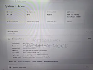 Laptop Dell Precision 5680 16GB Intel Core I7 SSD 512GB