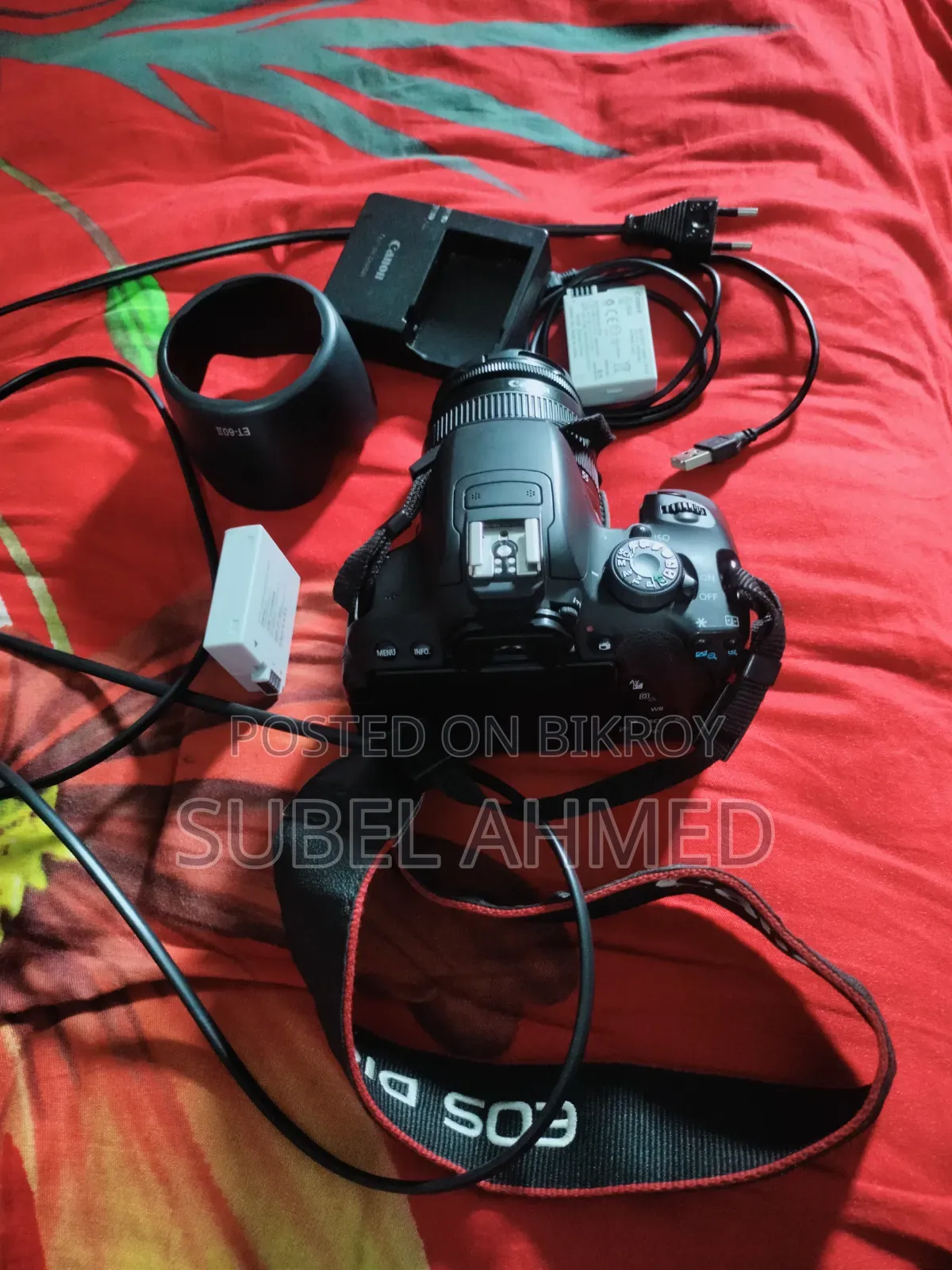 Canon 700d With 18-55mm Lens