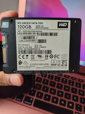 Wd 120 SSD With External Case
