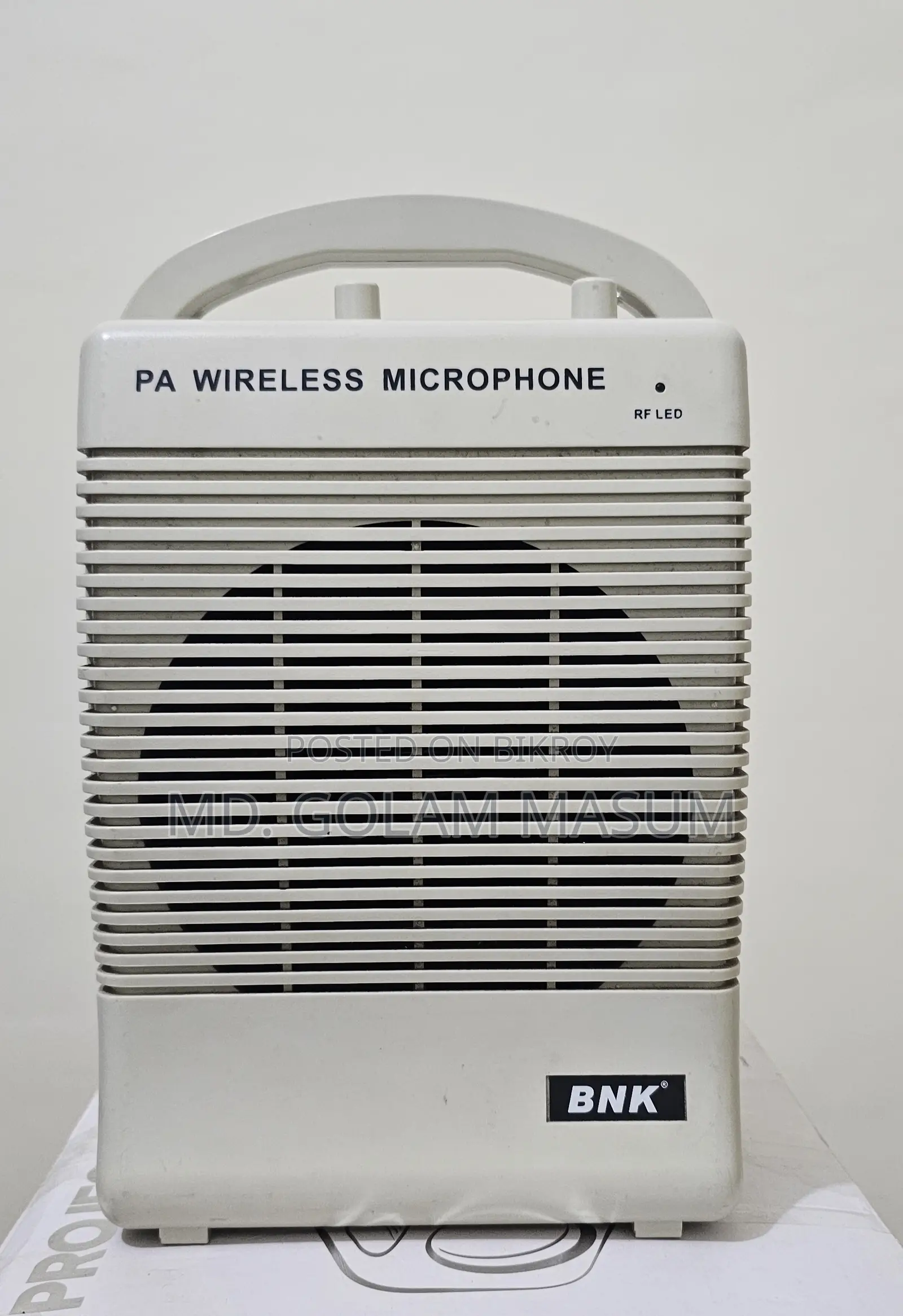 Bluetooth Speaker (Sound Box + Microphone)