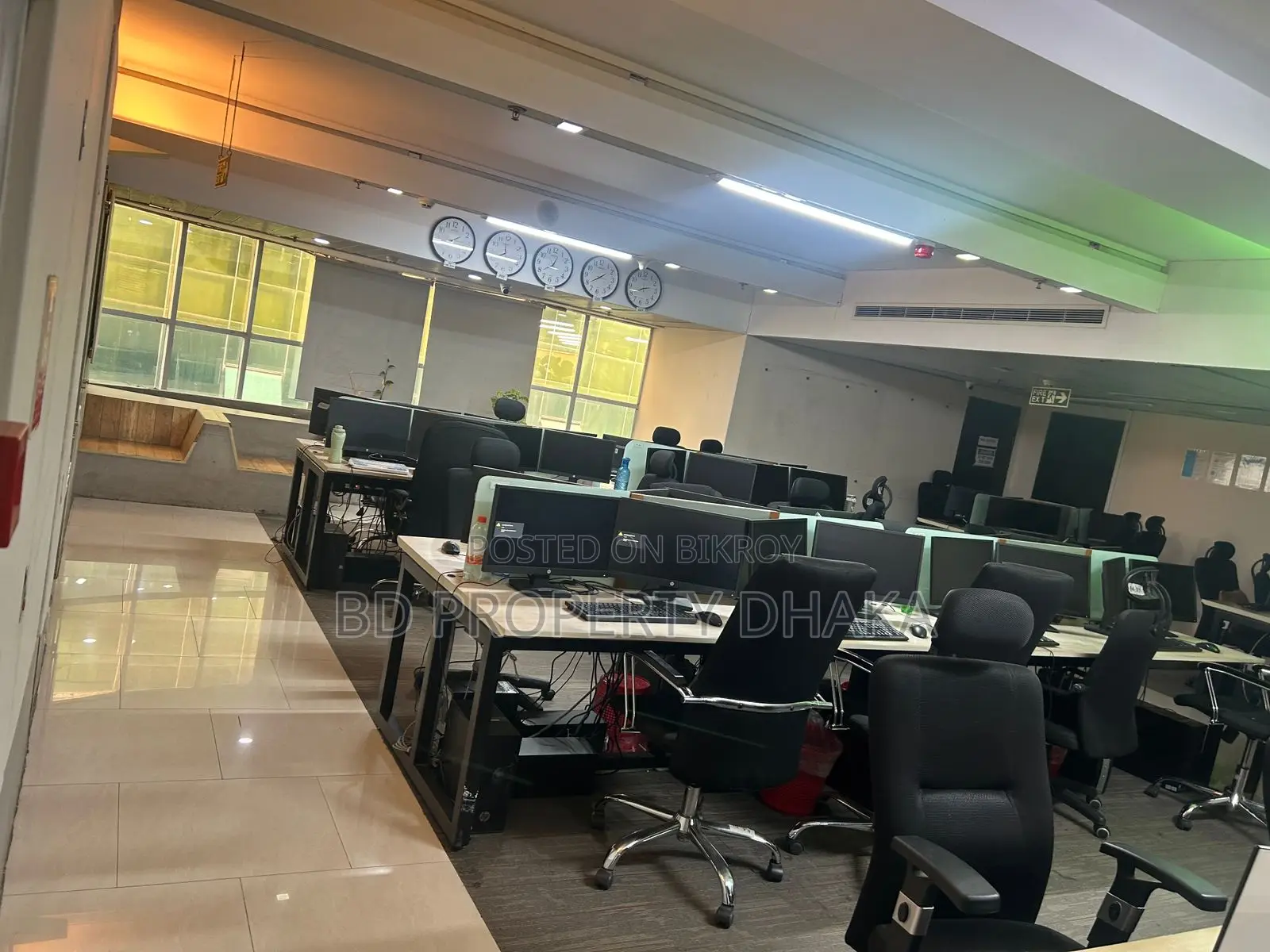 5820 Sqft Open Fully Furnished Commercial Space for Rent in Gulshan