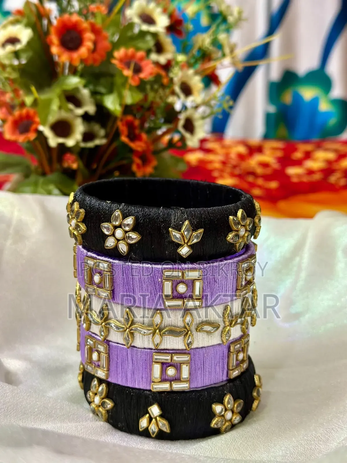 Beautiful Handmade Bangle Set