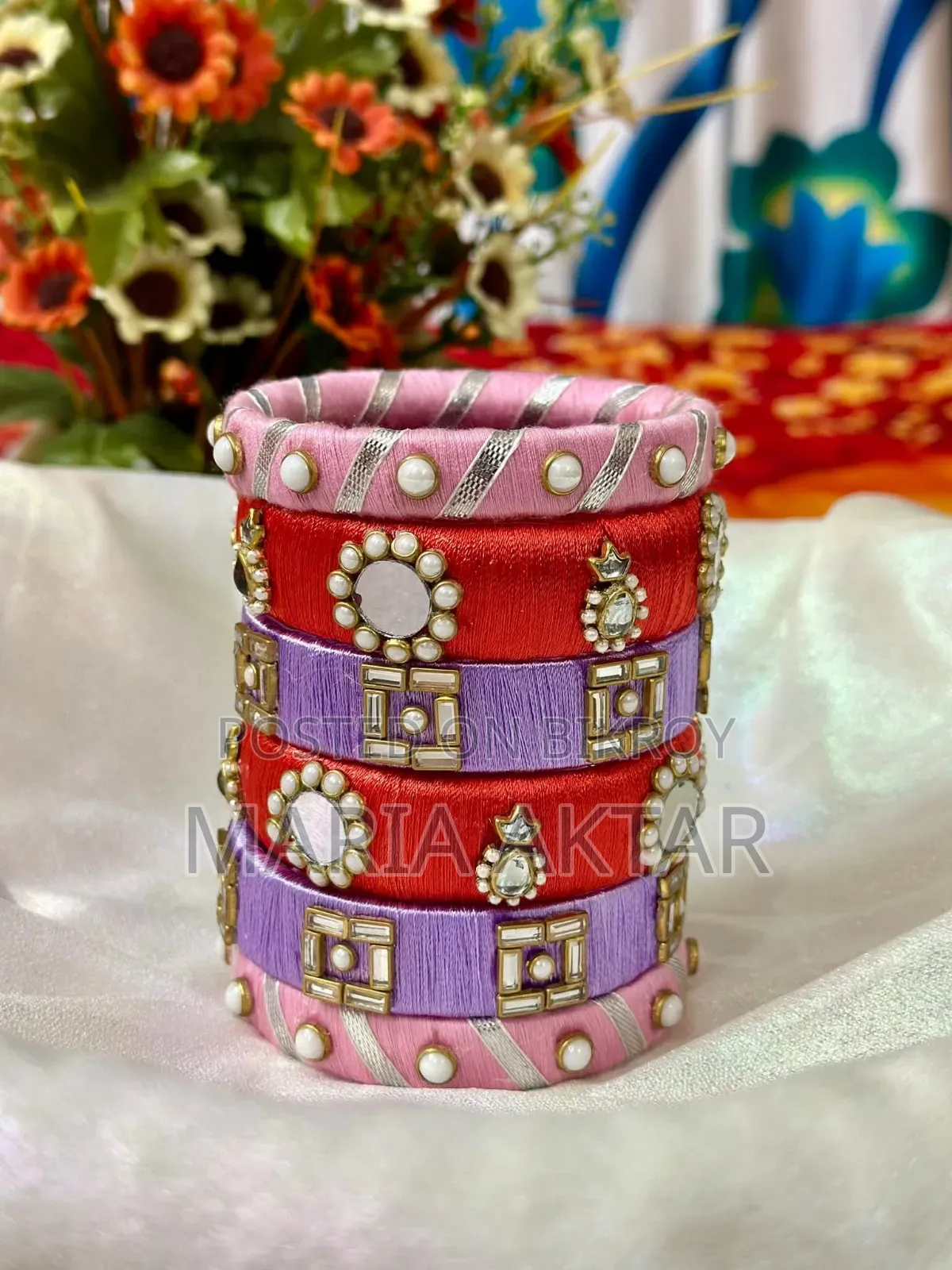 Beautiful Handmade Bangle Set