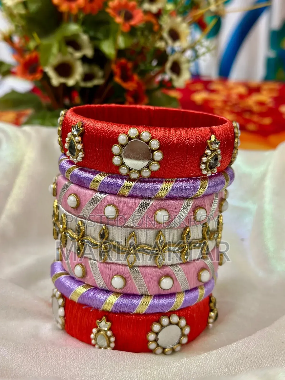Beautiful Handmade Bangle Set