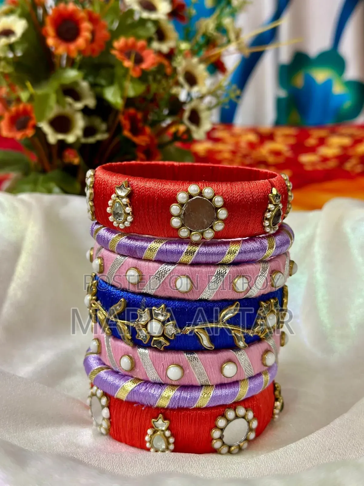 Beautiful Handmade Bangle Set