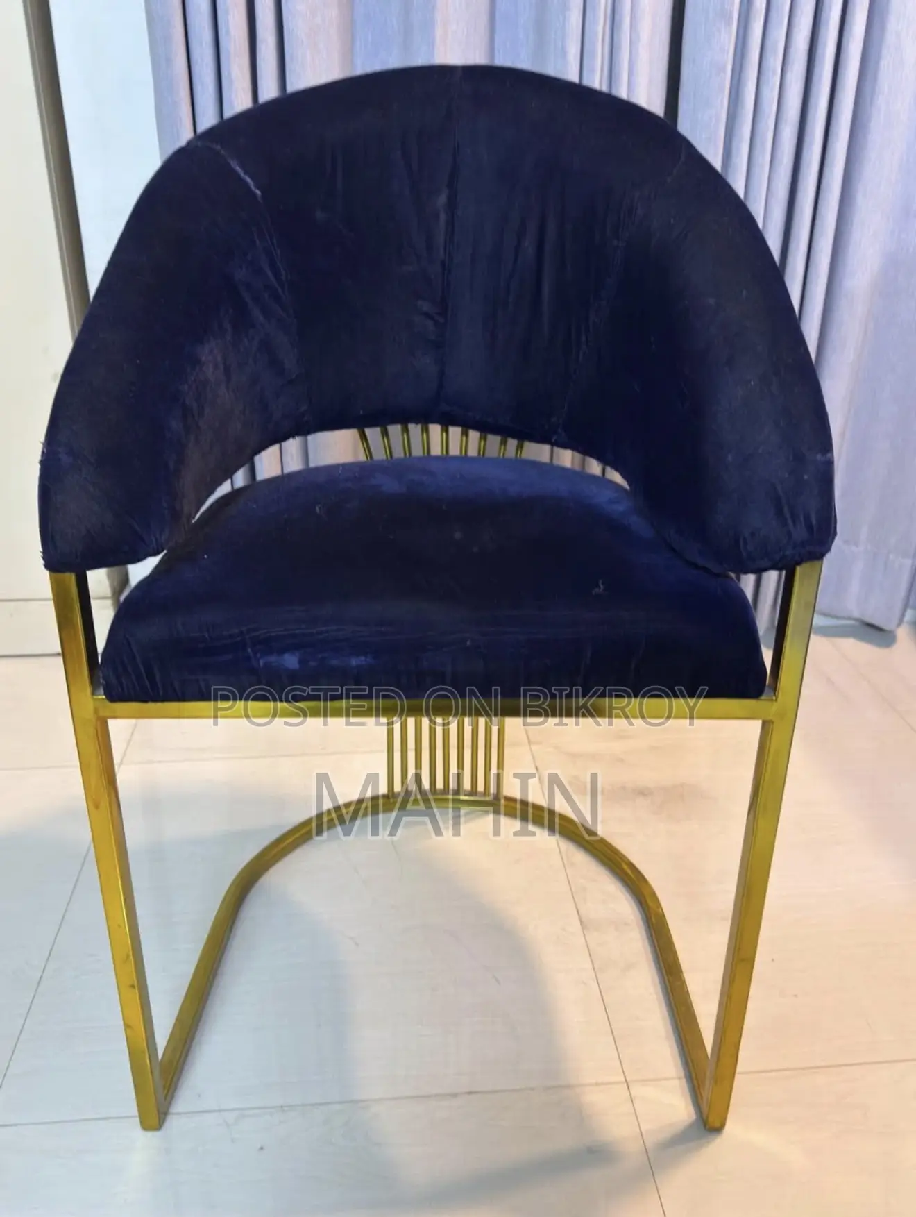 Modern Chair SS Golden