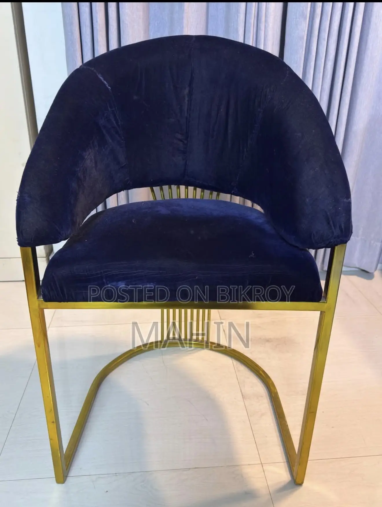Modern Chair SS Golden