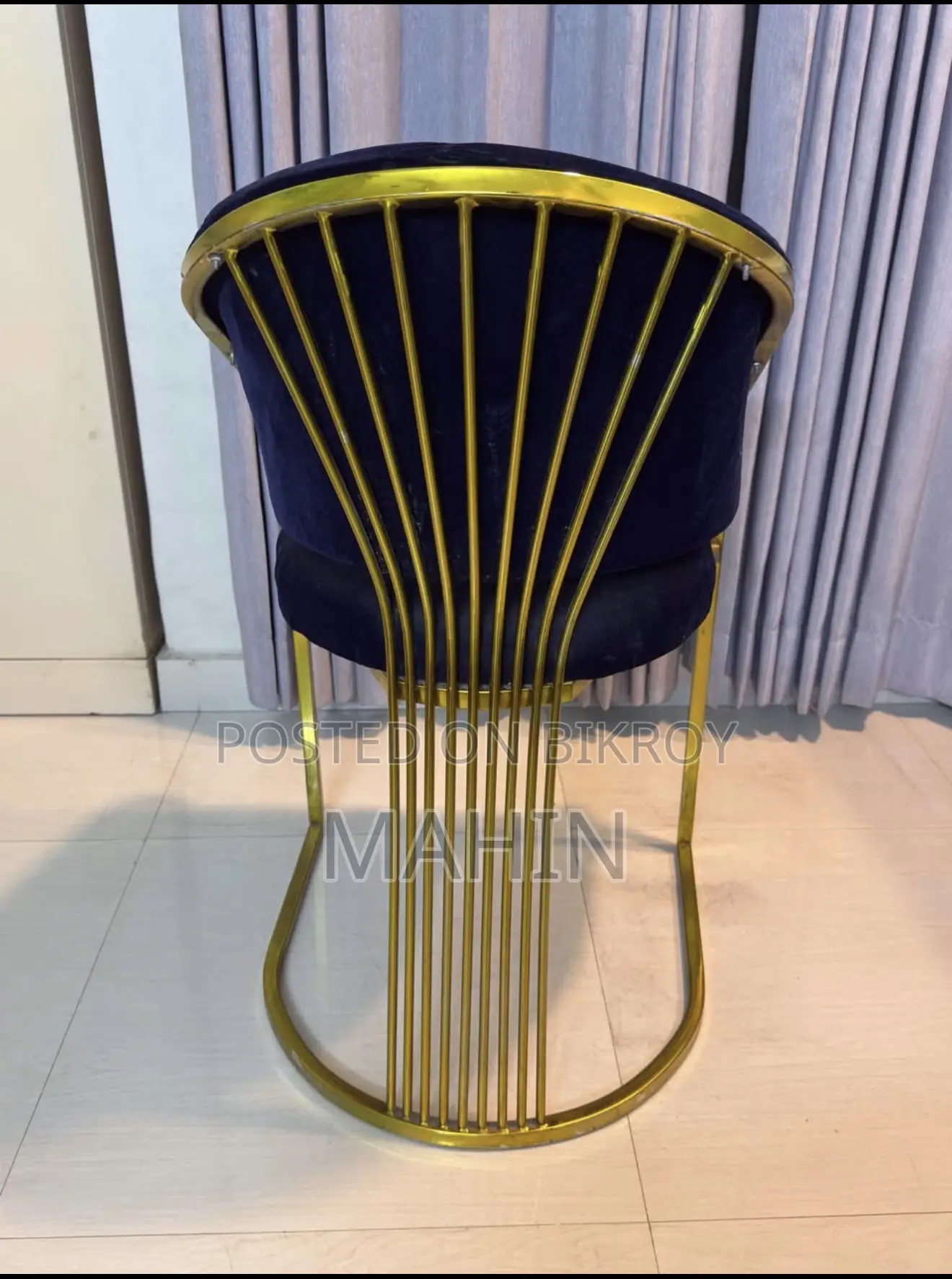 Modern Chair SS Golden