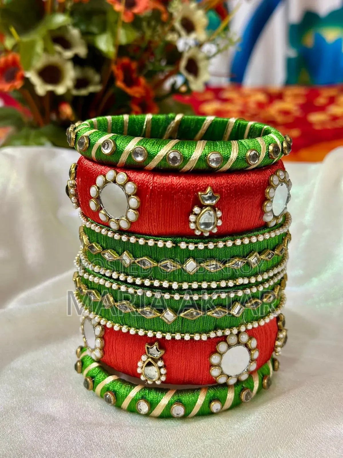 Beautiful Handmade Bangle Set