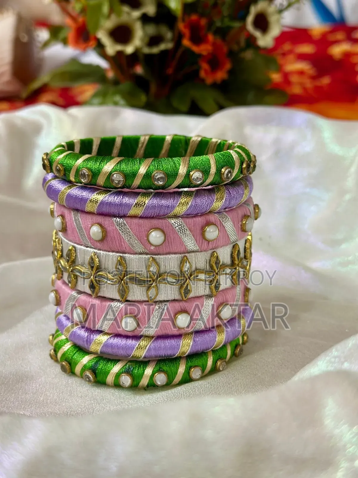 Beautiful Handmade Bangle Set
