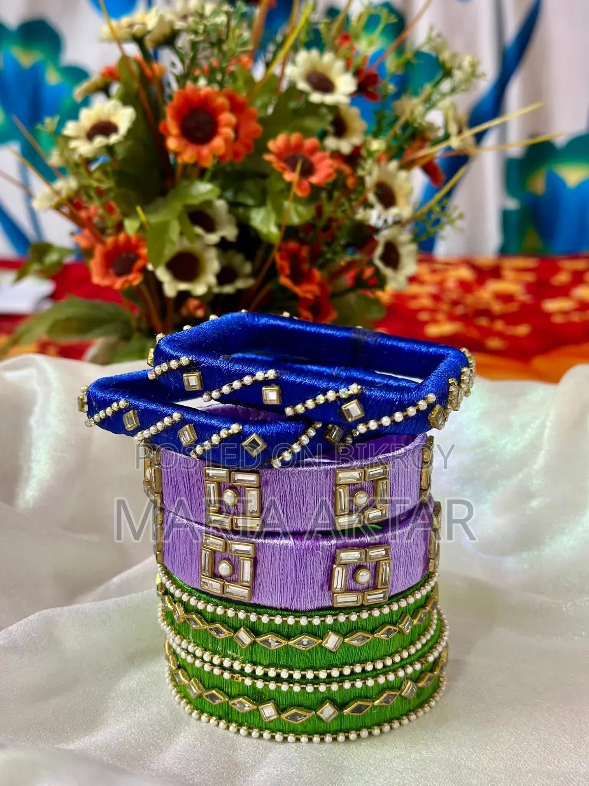 Beautiful Handmade Bangle Set