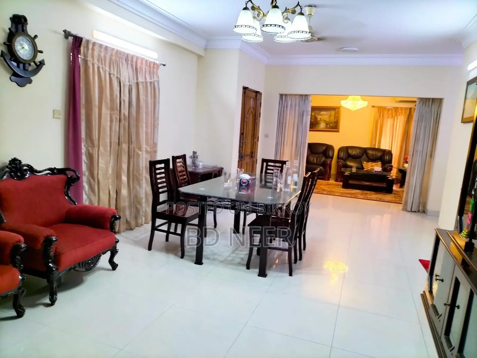 fully furnish 4 Bed room apt available in Gulshan
