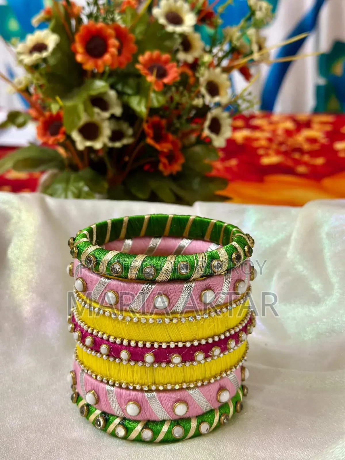 Beautiful Handmade Bangle Set