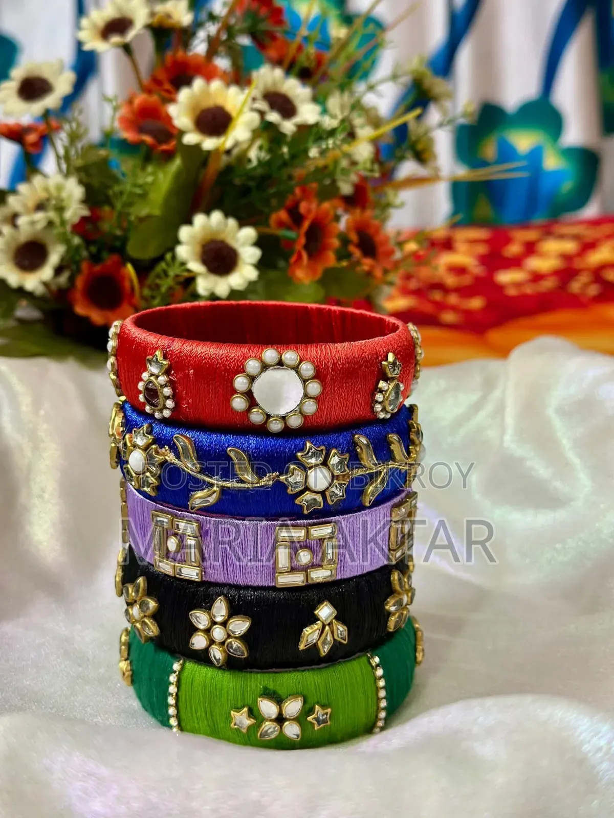 Beautiful Handmade Bangle Set