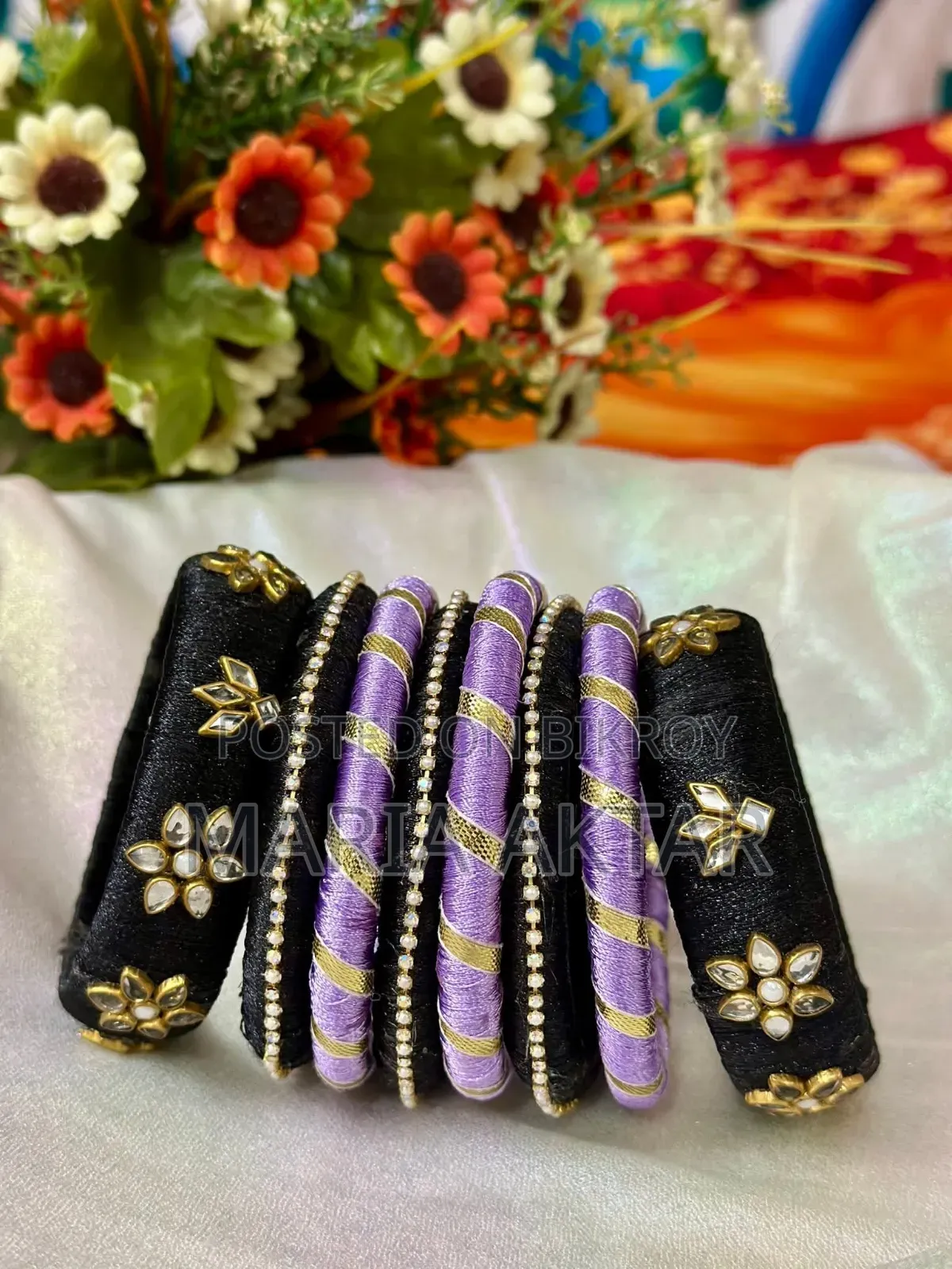 Beautiful Handmade Bangle Set