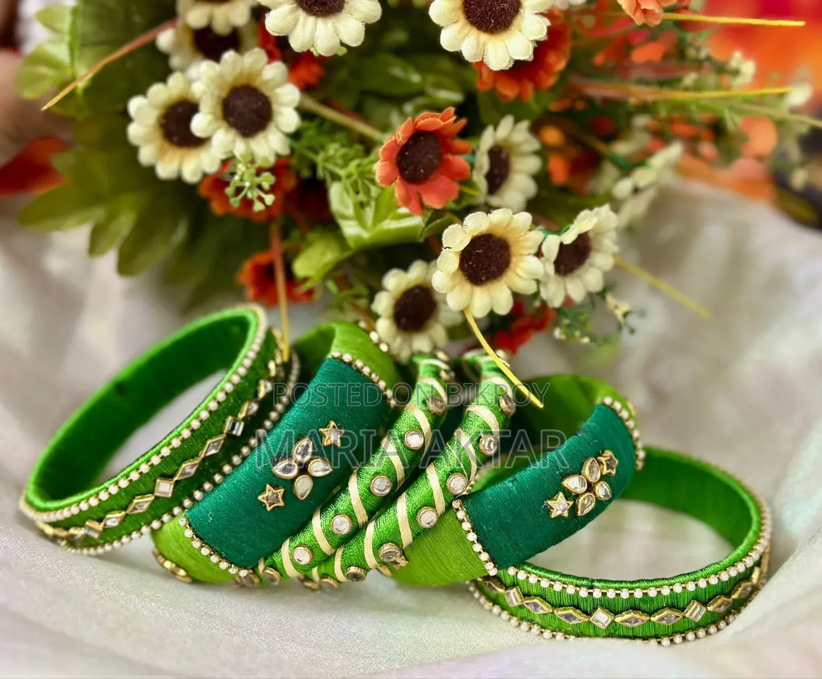 Beautiful Handmade Bangle Set
