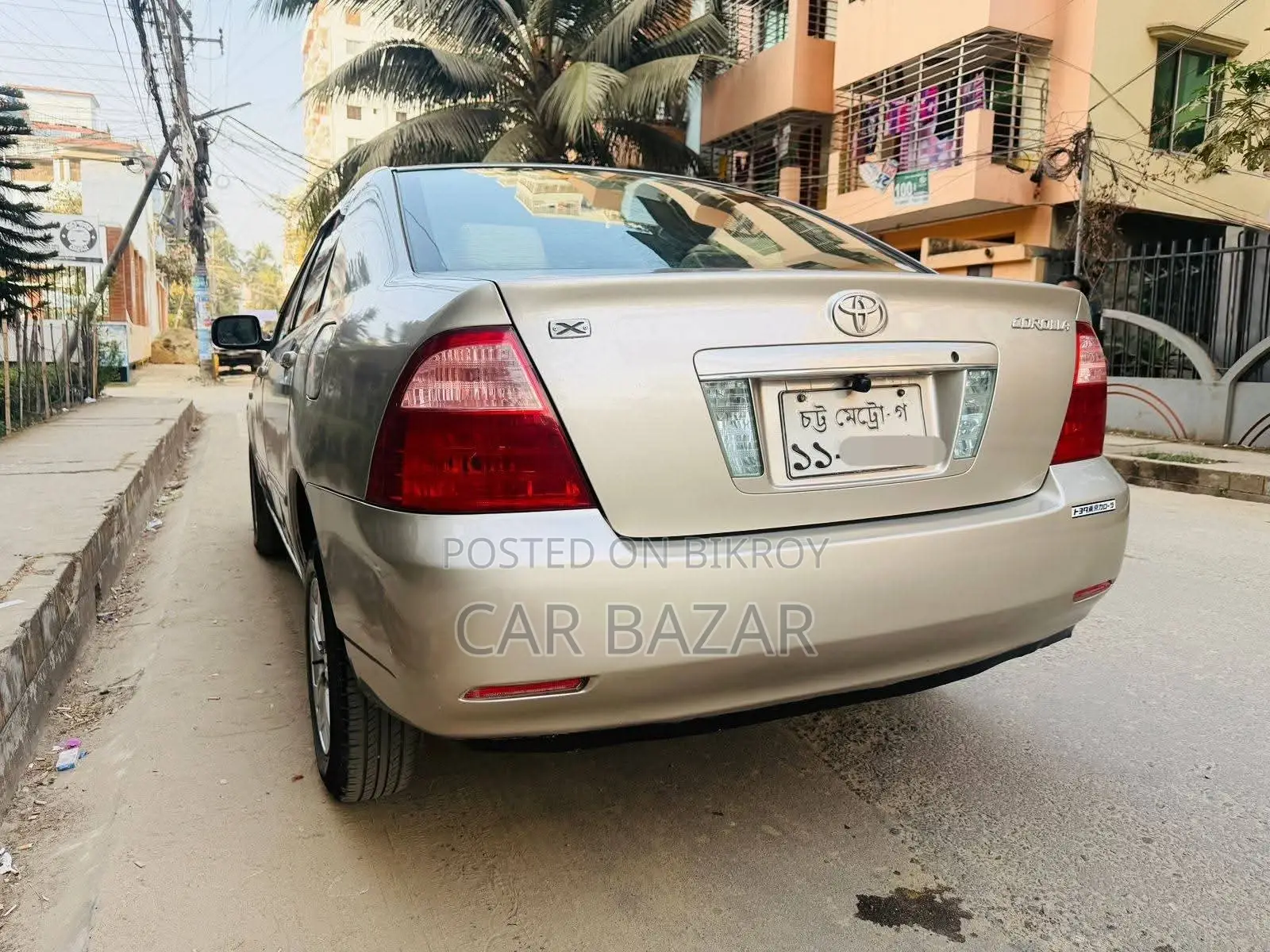 Toyota Corolla X BEIGE COLOUR 2005