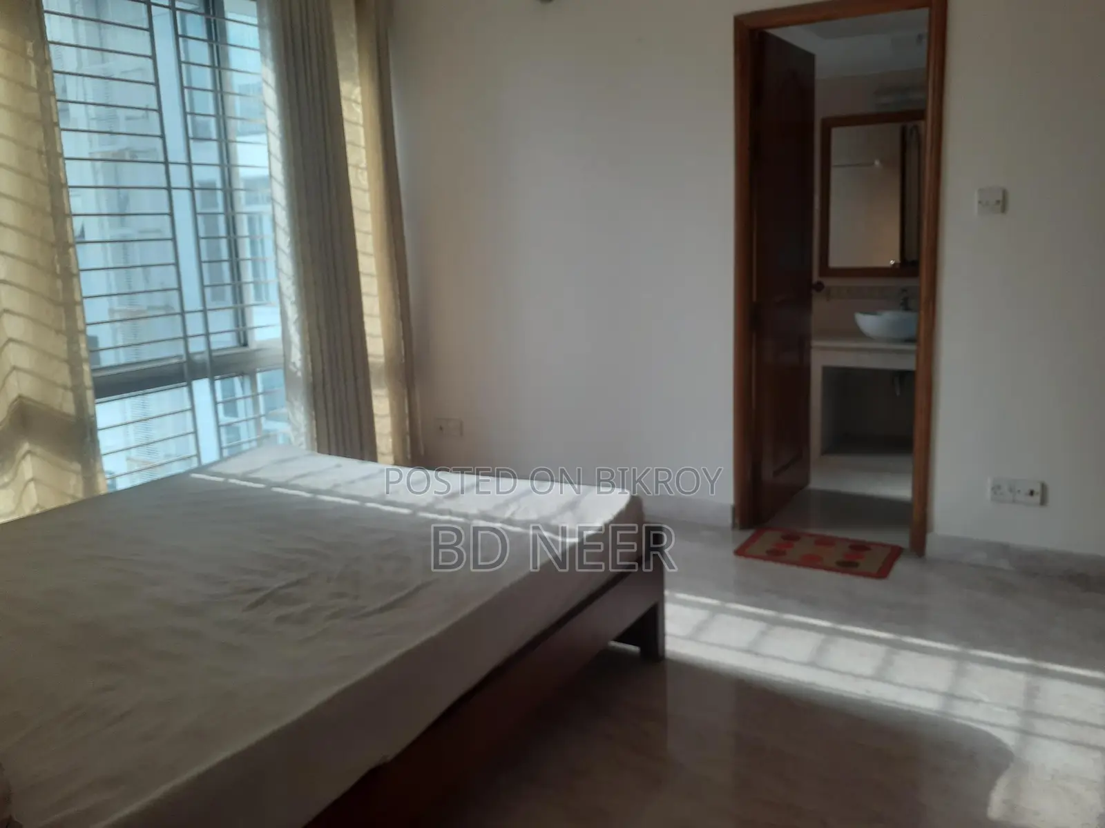 2600 SqFt 10th Floor Nice 3 Bedroom Flat Rent in Gulshan-2