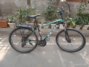 A perfectly fresh bicycle