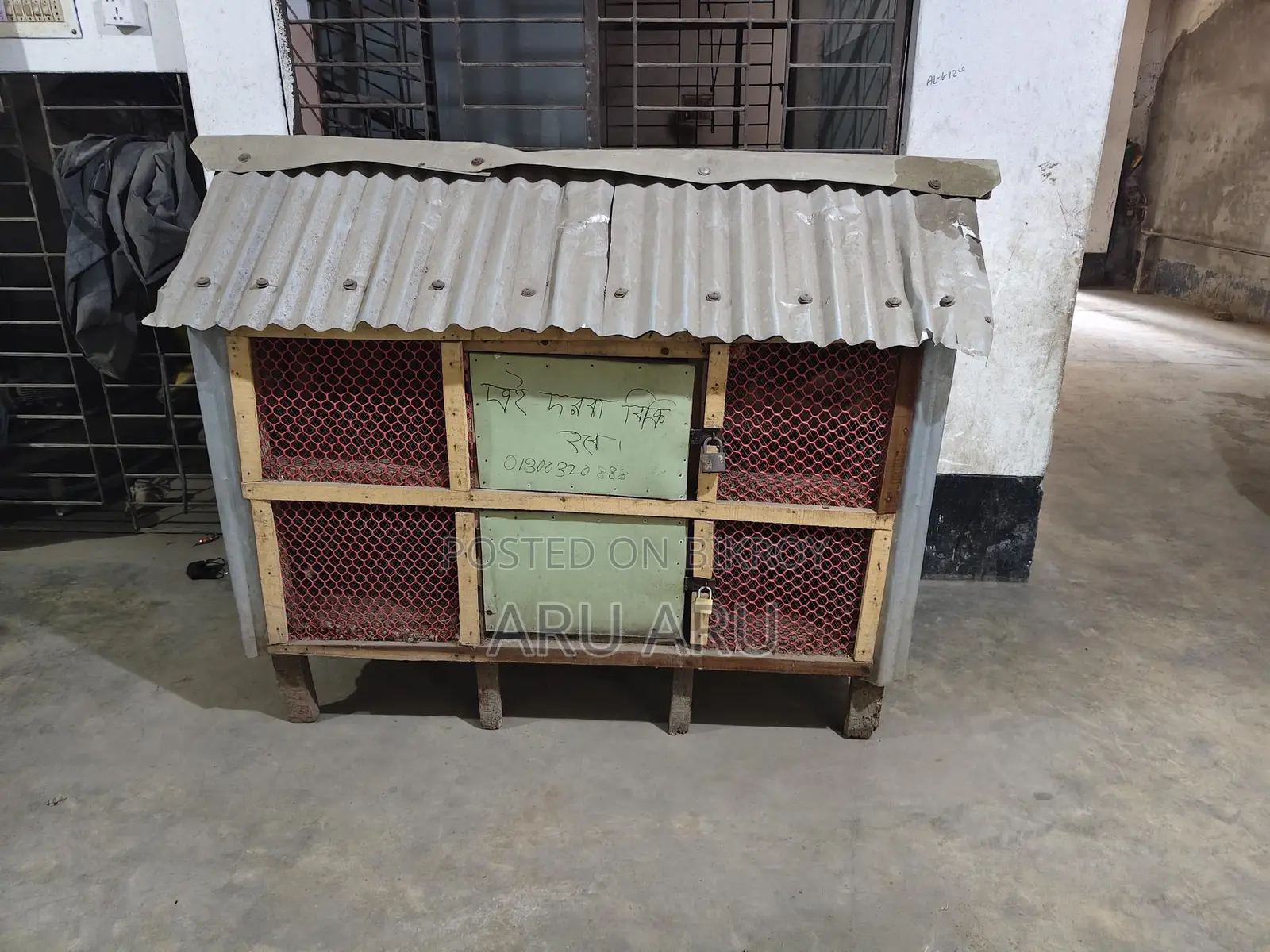 A beautiful chicken cage