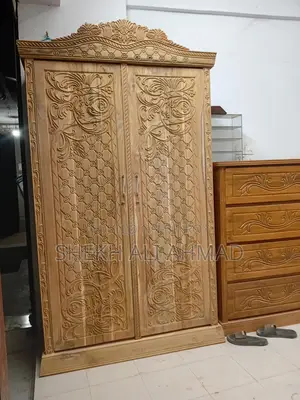 New Teak Wood Almirah (Unvarnished)