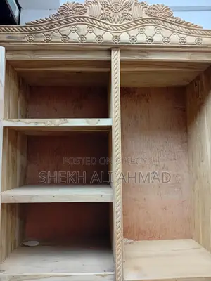 New Teak Wood Almirah (Unvarnished)