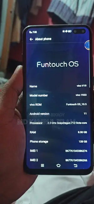 Vivo V19 (Used)