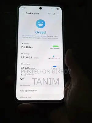 Samsung Galaxy A36 ১২/২৫৬ জিবি (ব্যবহৃত)