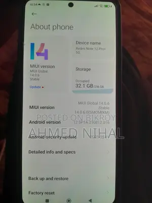 Xiaomi Redmi Note 12 Pro+ 5G 256 GB