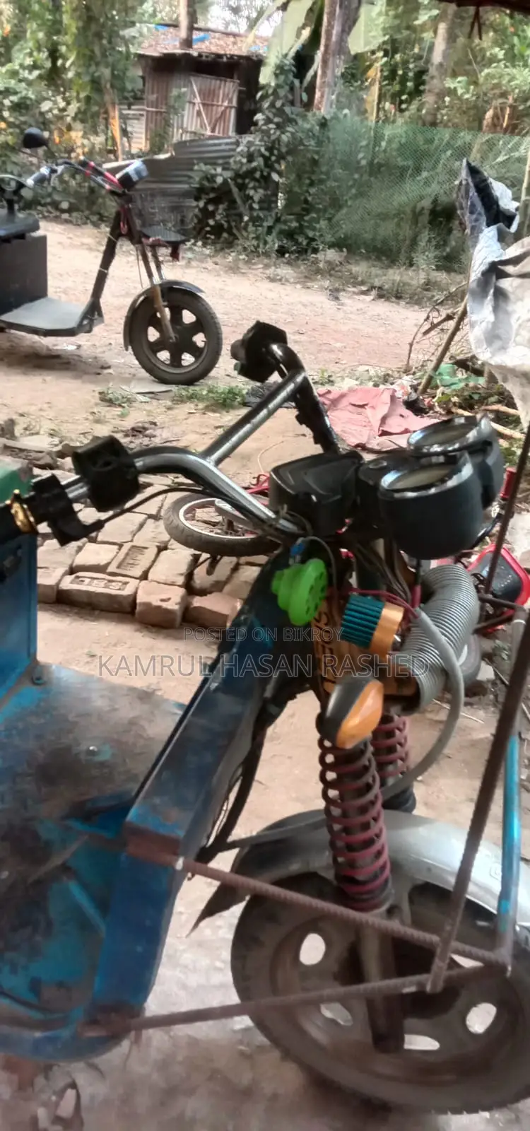 Auto Rekhshaw. Runing Rekhshaw , full ok