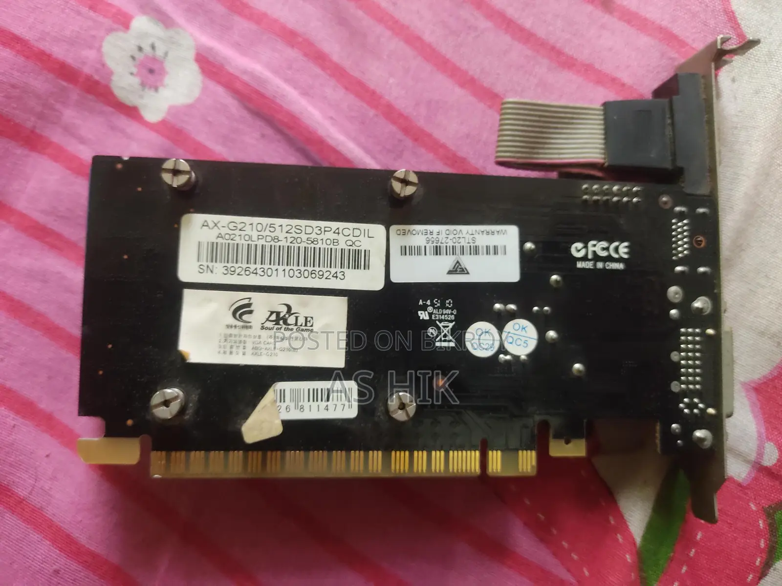 axle3d Nvidia g210