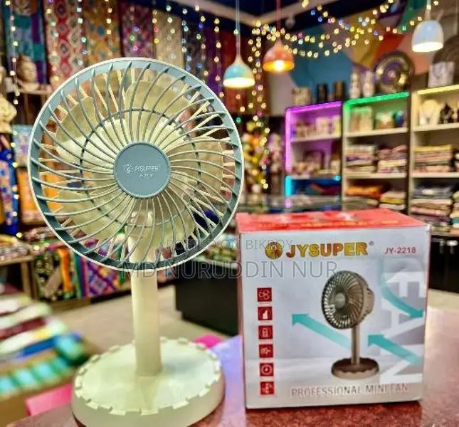Jysuper-2218 Rechargeable High-Speed Fan