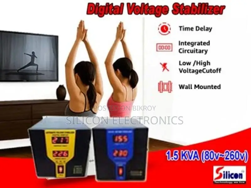 1.5KVA DIGITAL STABILIZER (80V-260V)