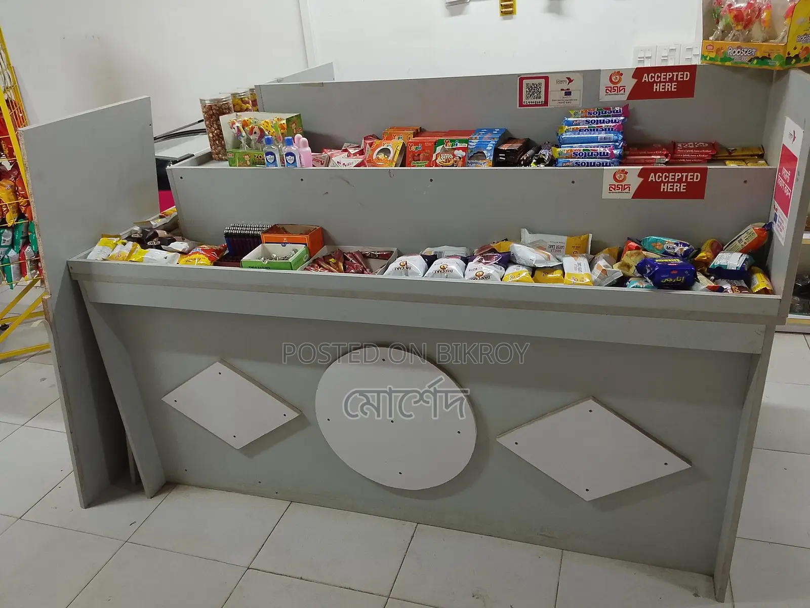 Melamine Board Cash Counter