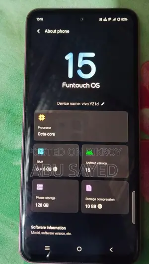 Vivo Y21 6/128 (Used)