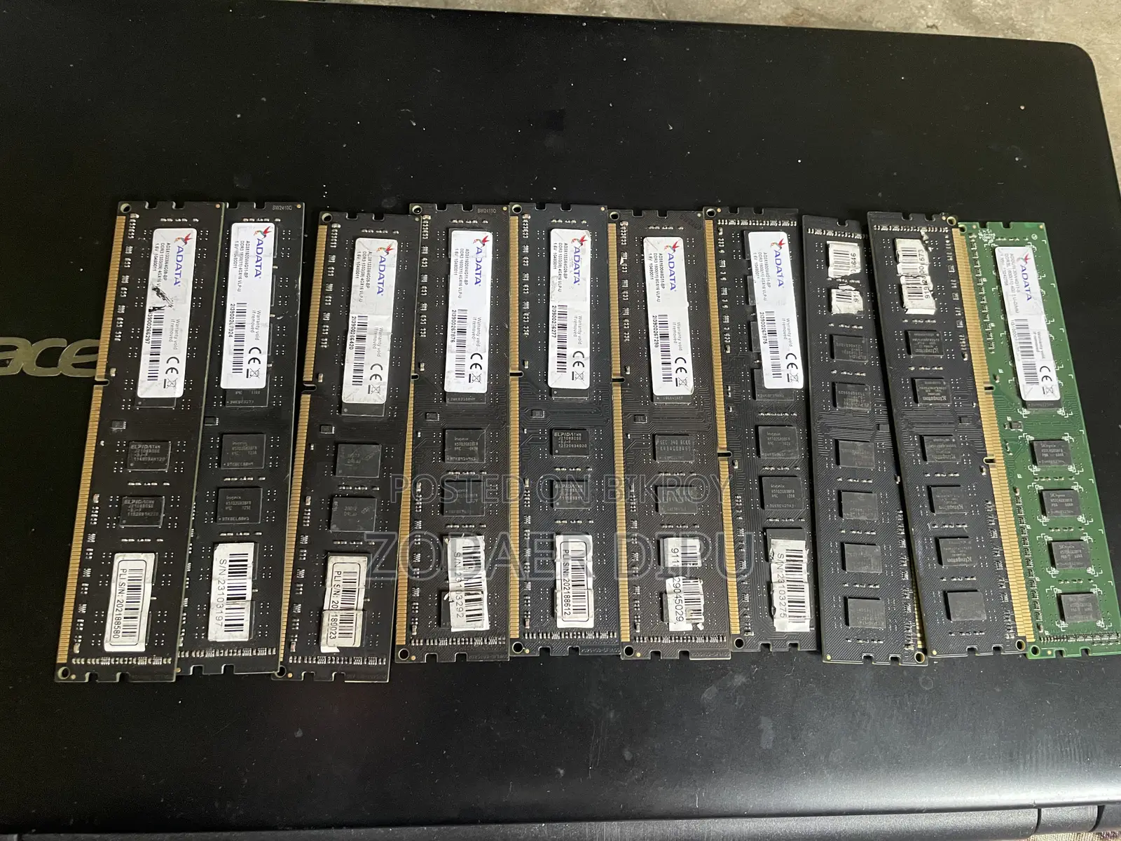 Adata 4GB DDR3 1600 Bus RAM