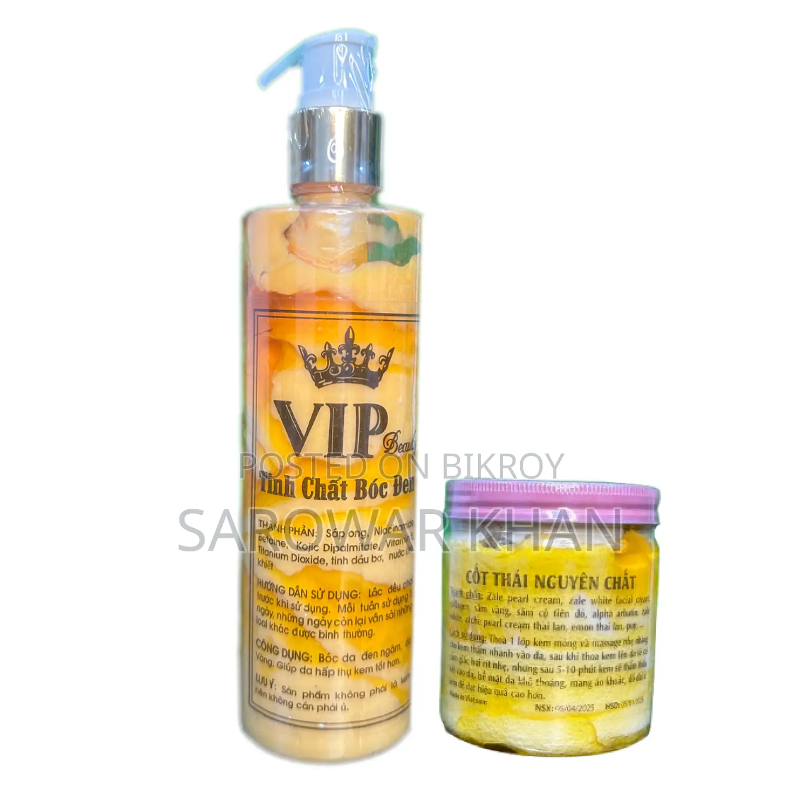 Kem Cot Thai Cream এবং Vip Body Lotion