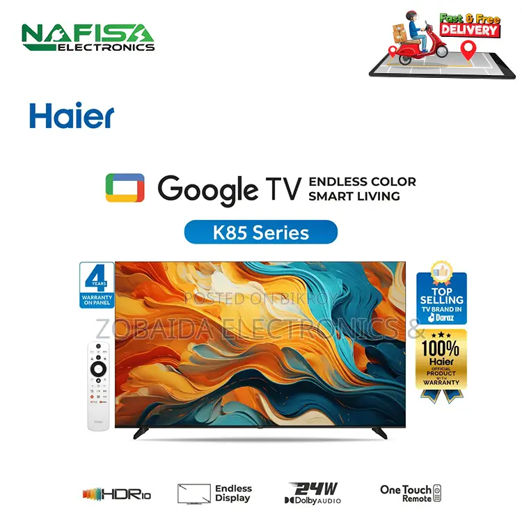 32 inch-Haier Model 32''k85 Television-Special Price Discount-Eid Offer!