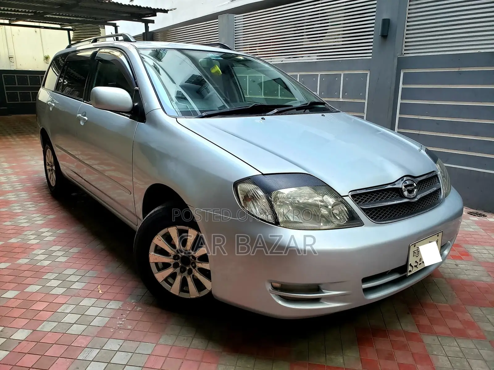 Toyota Fielder X OVER FRESH SILVER 2004