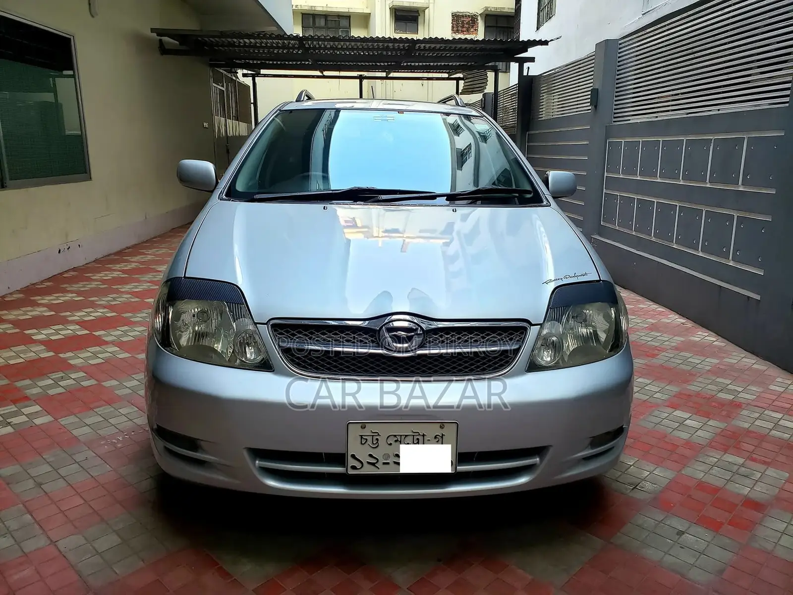 Toyota Fielder X OVER FRESH SILVER 2004