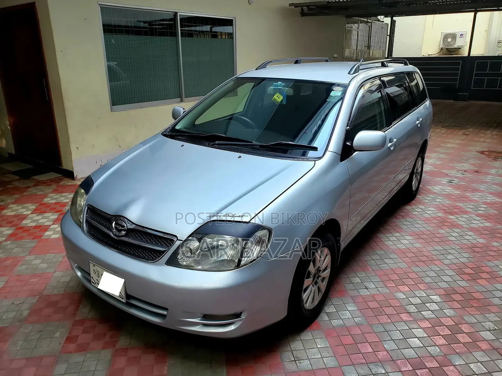 Toyota Fielder X OVER FRESH SILVER 2004