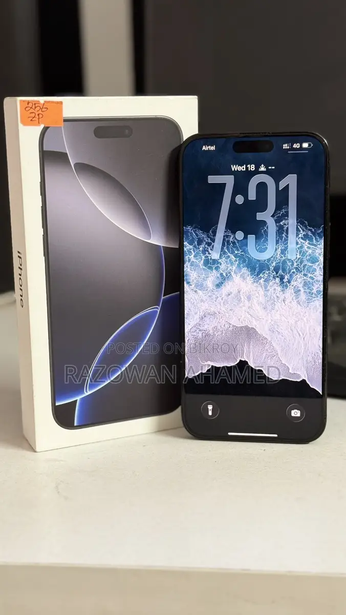 Apple iPhone 16 Pro Max 256 gb singapore (Used)
